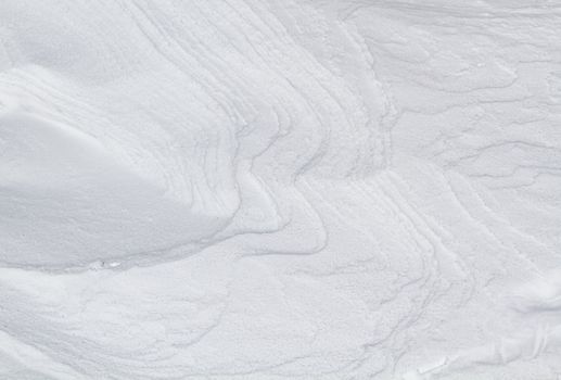 Abstract wind blown snow design background texture