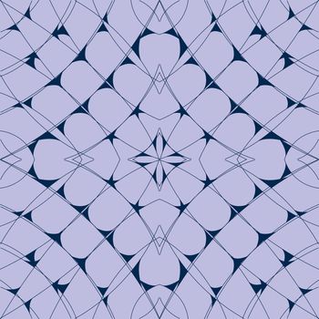 Blue geometric web pattern as seamless background