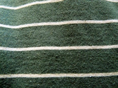green and white striped fabric