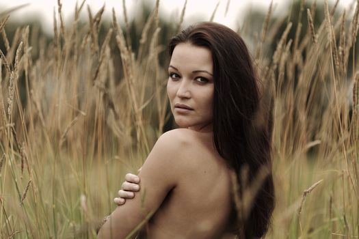 woman on in the rye