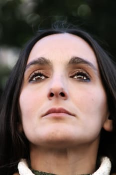 Dark Portrait of a woman.