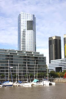 Skyscraper in Buenos Aires, Argentina.