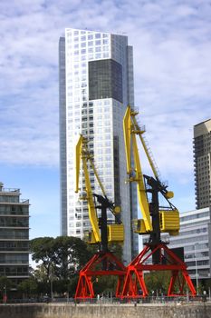 Skyscraper in Buenos Aires, Argentina.