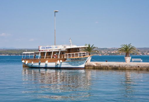 Yacht port. Large island of Brijuni. Croatia