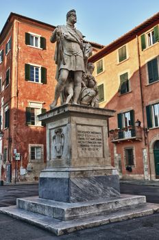 center in the city of Pisa. Tuscany, Italy.