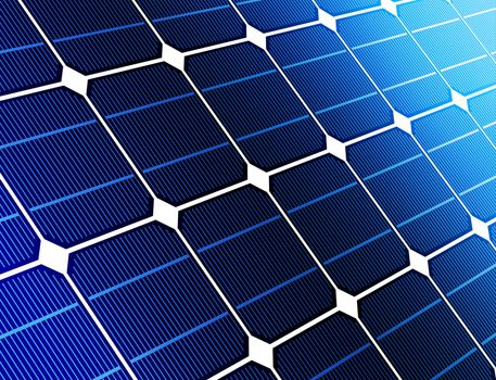 close up solar cell battery harness energy of the sun