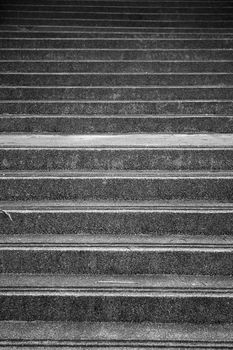 Stairs in black and white tone