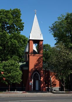 The Church of St. John the Baptist in Saint-Petersburg