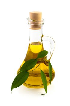 An image of a bottle of olive oil