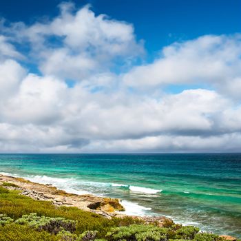 eastern side of the Isla Contoy, Mexico