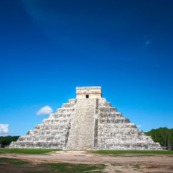 pyramid Chichen Itza, Mexico, one of the New Seven Wonders of the World