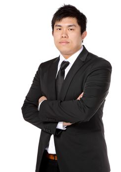 young asian business man