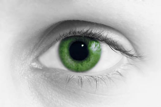 green eye