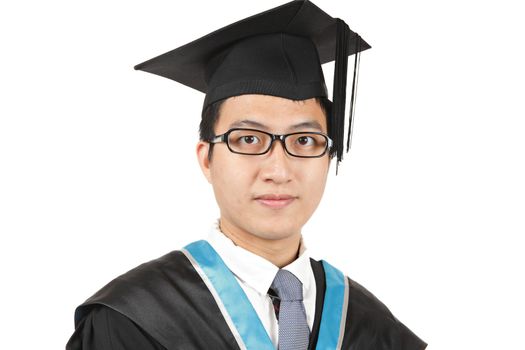 Young Asian man graduation