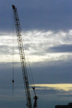 Construction cranes