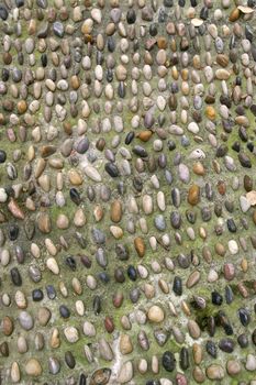 Pebbles stone background