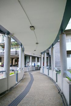 Walkway in school