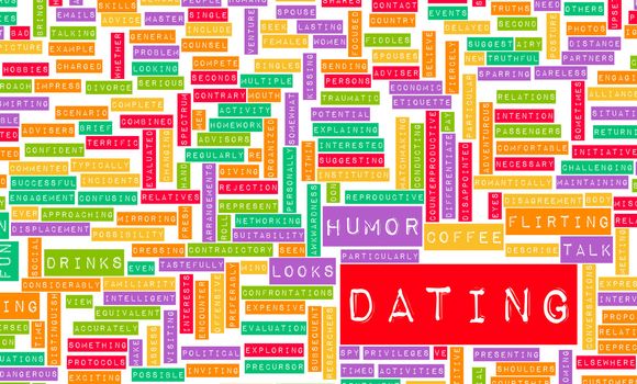 Dating Tips and Advice Checklist as Concept