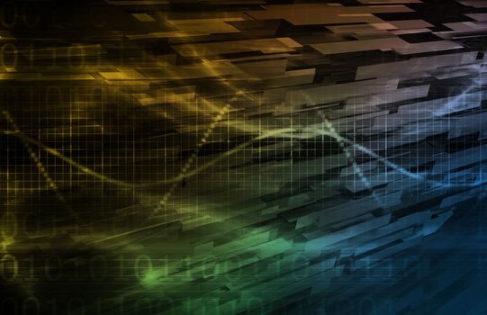 Cloud Computing Technology Concept as a Abstract