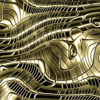 great image of an abstract gold metal background