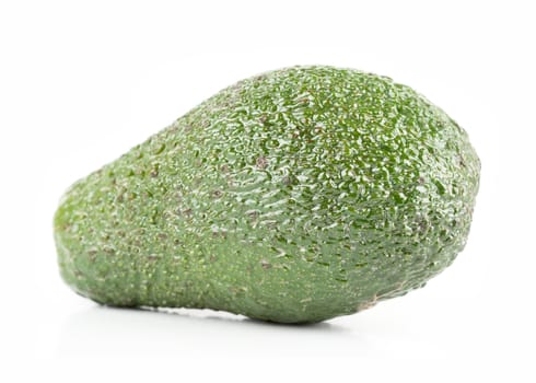 avocado fruit isolated on a white background