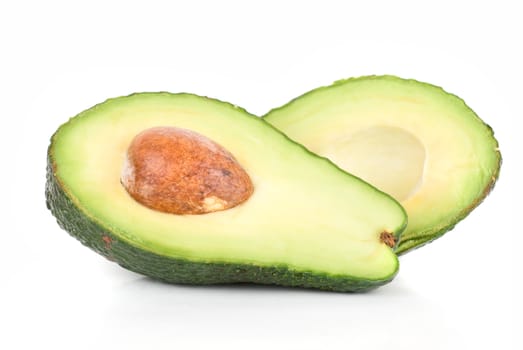 avocado fruit isolated on a white background