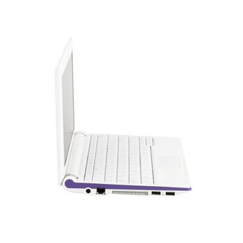 Laptop isolated on a white background