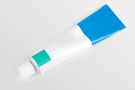 Cream tube isolated on a white background