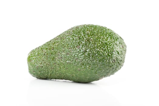 avocado vegetable isolated on a white background