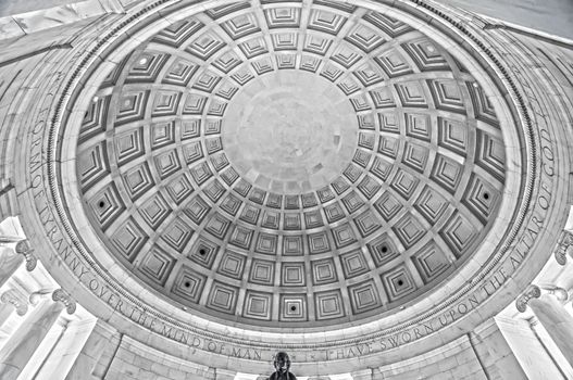 Thomas Jefferson Memorial, in Washington, DC, USA