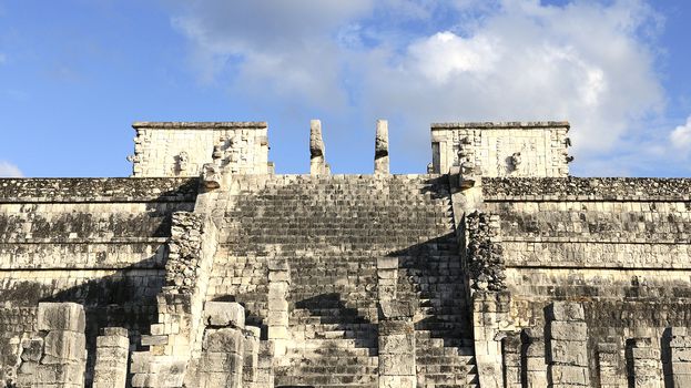 Chichen Itza feathered serpent pyramid, Mexico 