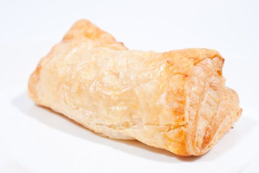 Puff soft savory chicken flavor. Rectangular shaped savory, soft tongue.