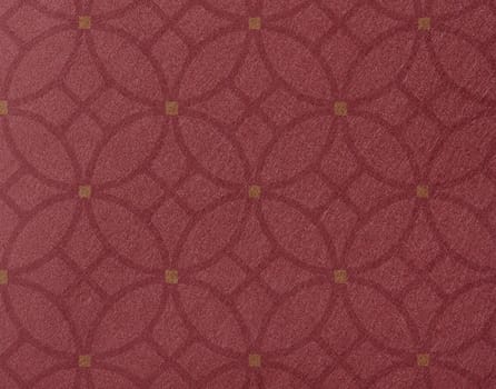 Abstract background with circle in red and gold
