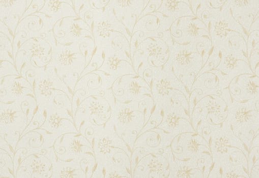Abstract background with leafs and flowers