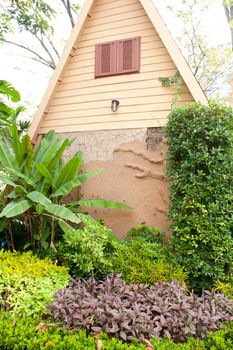 home and garden , tree and plant and the home.