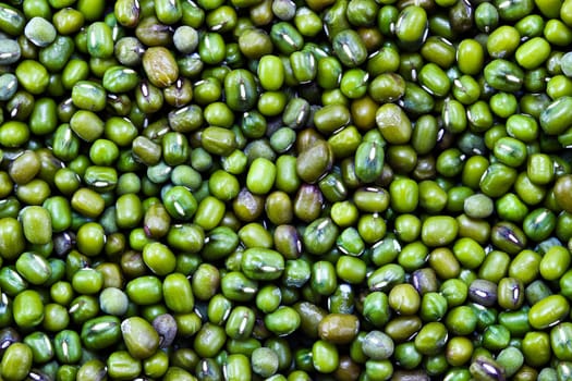 Closes - up green bean