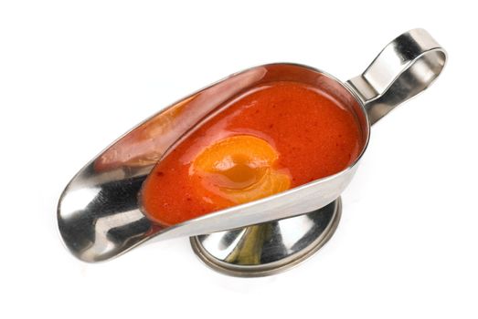 tomato sauce isolated on a white background