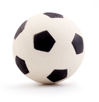child's football, on white background