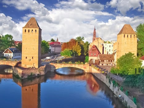 Old Strasbourg. France