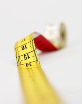 Tape Measure isolated on white background