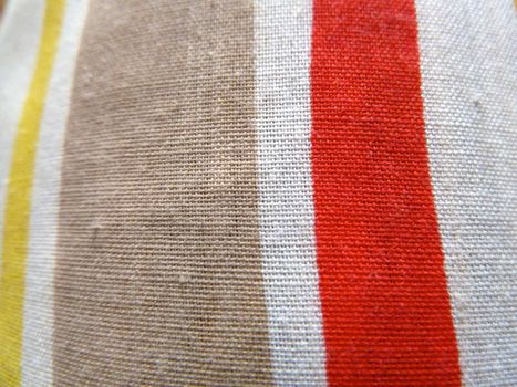 bright colorful stripes on some fabric