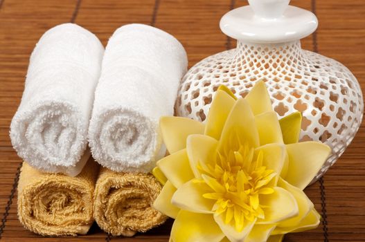 Spa treatment and aromatherapy