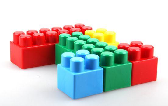 plastic building blocks