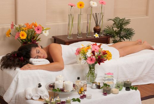 Massage and skincare spa