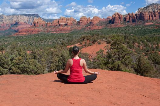 Meditation in Sedona Arizona