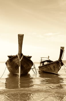 Longtail, the traditional Thai boat