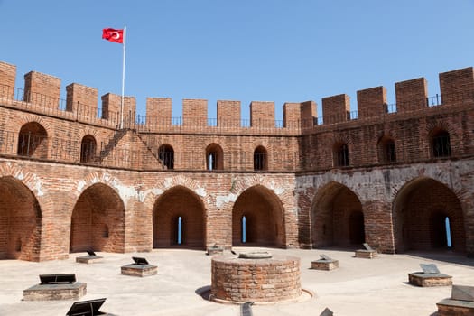 Kızıl Kule (Red Tower) in Alanya. Turkey