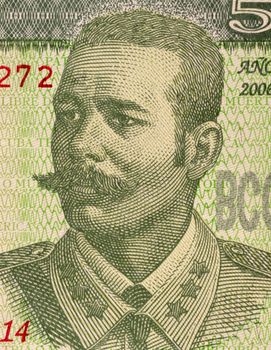 Antonio Maceo Grajales (1845-1896) on 5 Pesos 2006 Banknote from Cuba. Second in command of the Cuban Army of Independence.