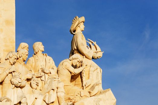 The Padrao dos Descobrimentos (Monument to the Discoveries) celebrates the Portuguese who took part in the Age of Discovery. It is located in the Belem district of Lisbon, Portugal