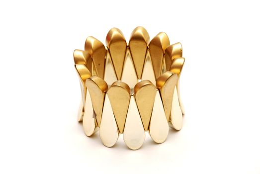 Fashion bracelet isolated on white background